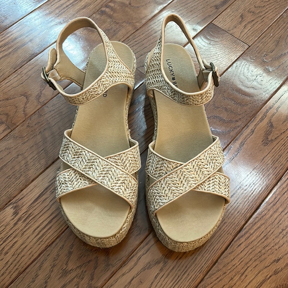 lucky brand sandal - worn maybe twice